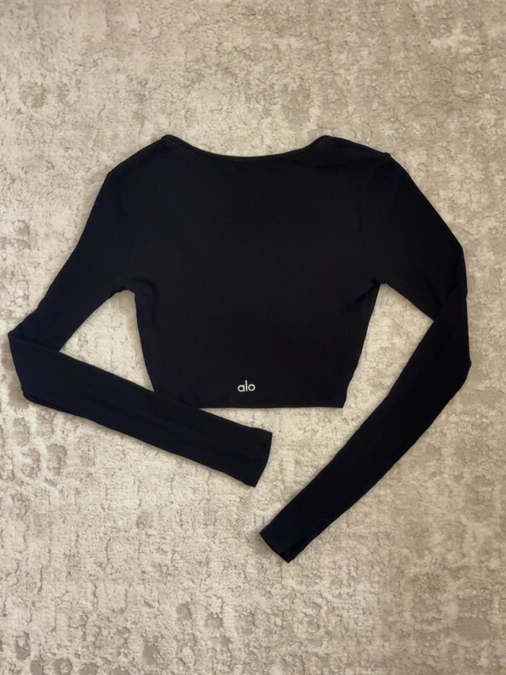 ALO mesh knotty long sleeve - XS